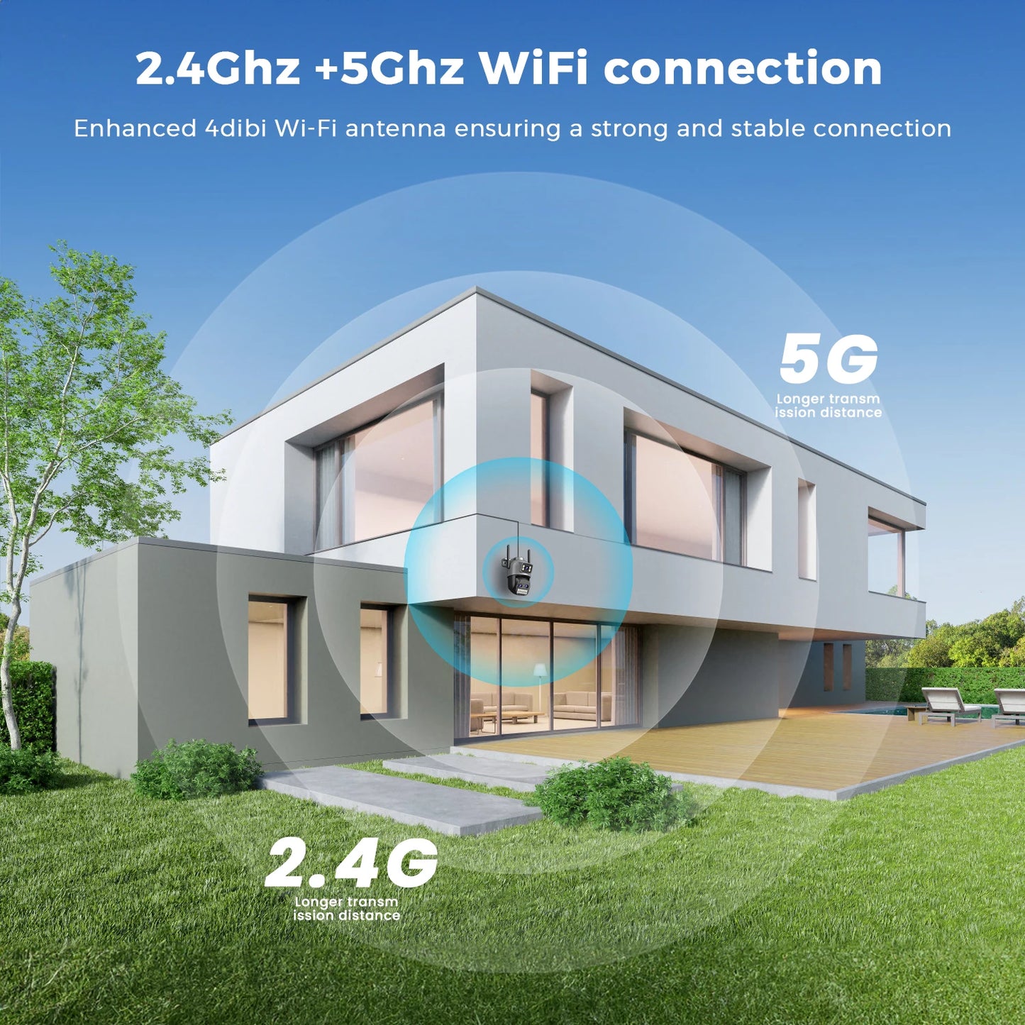 15MP Wifi Camera PTZ Outdoor Dual Screen 10X Digital Zoom Human Detection 10MP Security IP Camera Surveillance