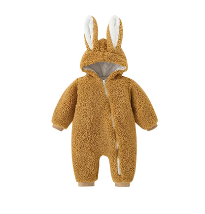 Spring Newborn Baby Romper With Rabbit Ears Autumn Girls Bodysuit Infant Clothes Boys Outwear Children's Clothing Set 0-12Month SELL with BUY